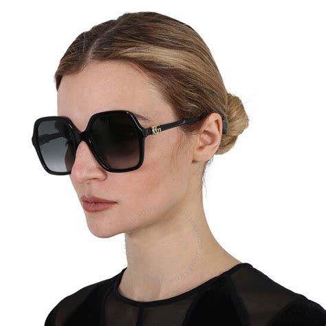 gucci sunglasses gg1072s|Gucci 55mm square sunglasses.